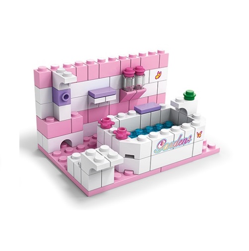 Конструктор SHANTOU YISHENG Будинок принцеси 1000 деталей K8857-2