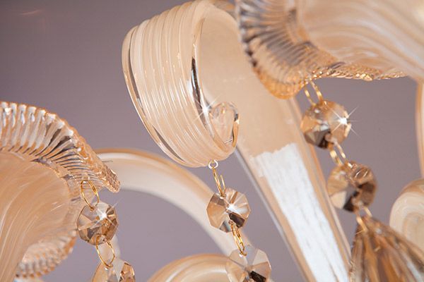 Бра Strotskis Albertina 2x60 Вт E14 золотисто-бежевый 124/2