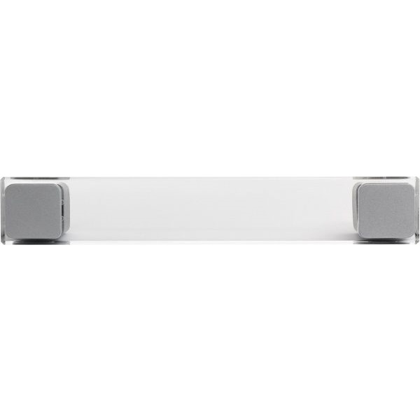 Меблева ручка 128 мм матовий хром Poliplast 0094TRASVO