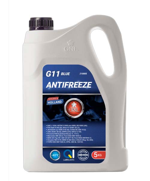 Антифриз GNL G11 -40°C 5л синій 