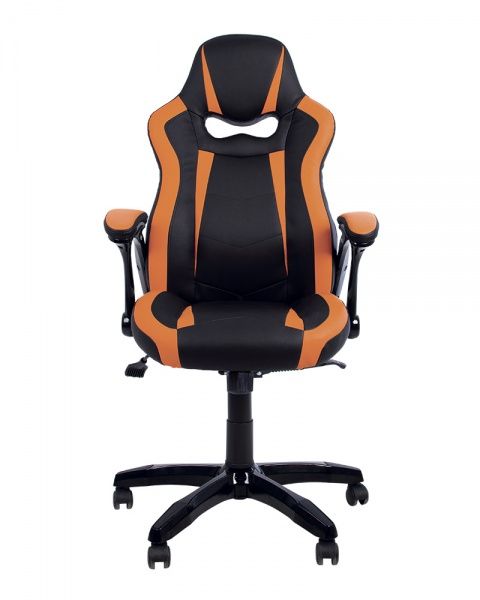 Кресло Nowy Styl Combo Anyfix Pl73 (Ch) Eco-30/Eco-72 черно-оранжевый 