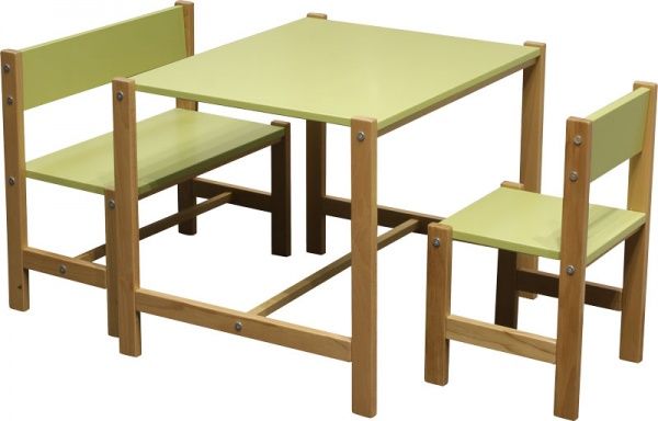 Детский набор мебели S1-Z зеленый