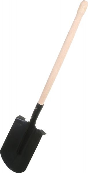 Лопата совкова совкова з держаком-ручкою автомобільна мала