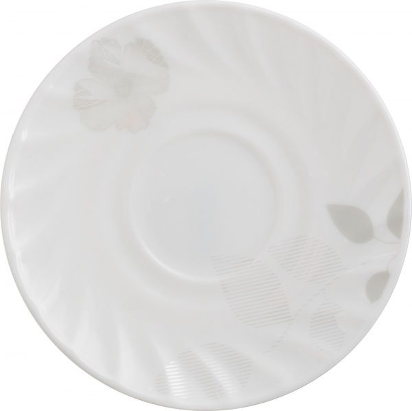 Чашка с блюдцем Silver flower 190 мл Luna