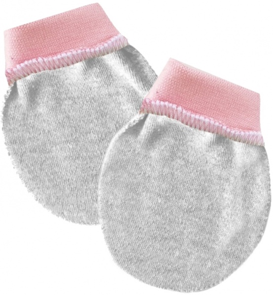 Варежки Smil 119880 серый меланж