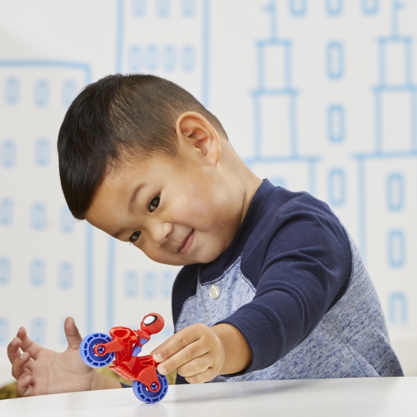 Игровой набор Hasbro Байк и Спайди серии Спайди и его удивительные друзья F3714 