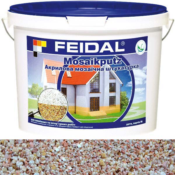 Декоративная штукатурка мозаичная Feidal Mosaikputz maxi C31 1-4 мм 15 кг