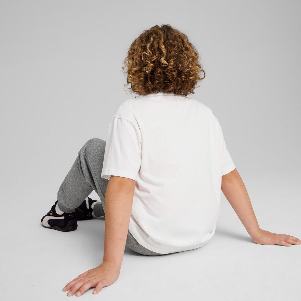 Футболка Puma ESS Small No. 1 Logo Relaxed Tee B 68492002 р.140 белый