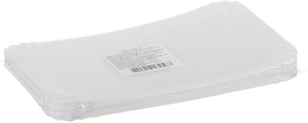 Тарелка бумажная Weekend прямоугольная 14*20 см 25 шт.