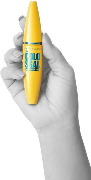 Туш для вій Maybelline New York The Colossal Waterproof №01 чорний 10 мл
