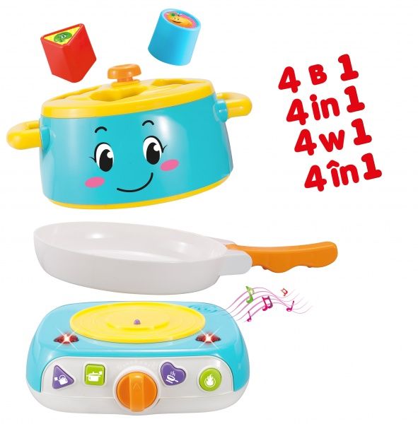 Игрушечный набор Bebelino Интерактивная кухня сортер 58139