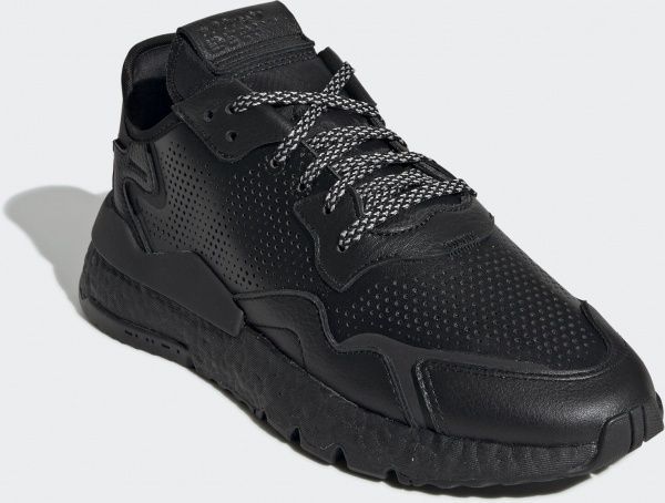 Кроссовки Adidas NITE JOGGER EF5400 р.UK 9,5 черный