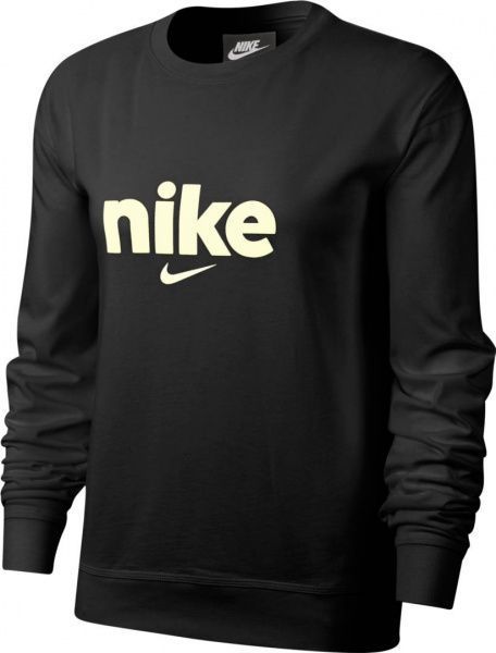 Світшот Nike W NSW CREW HBR VRSTY CU5034-010 р. XS чорний