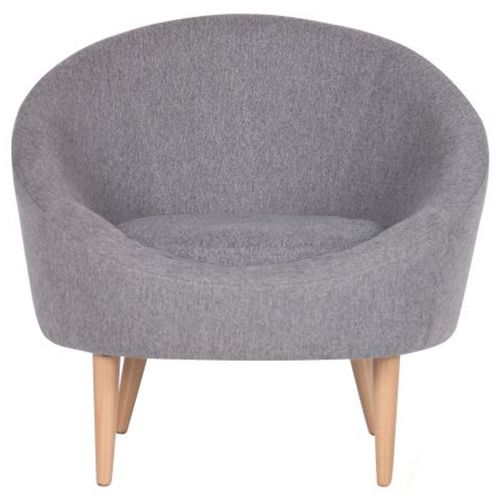 Кресло AMF Art Metal Furniture Эклипс серый 