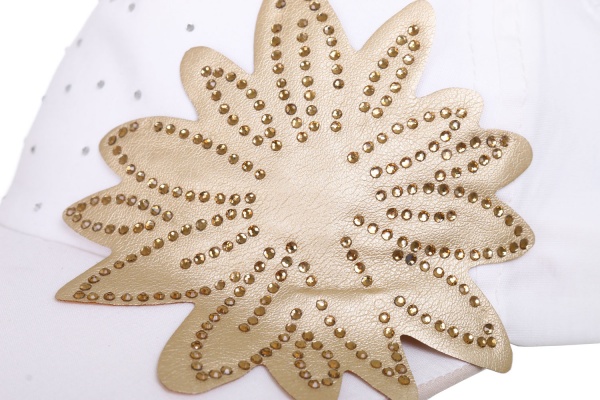 Кепка для девочек Pampona 21 L 01 р.48 молочный 