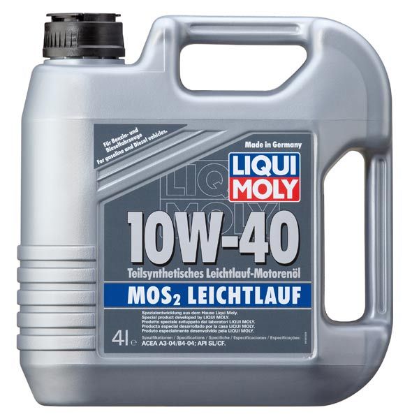 Моторное масло Liqui Moly МoS2 Leichtlauf 10W-40 4 л (1917)