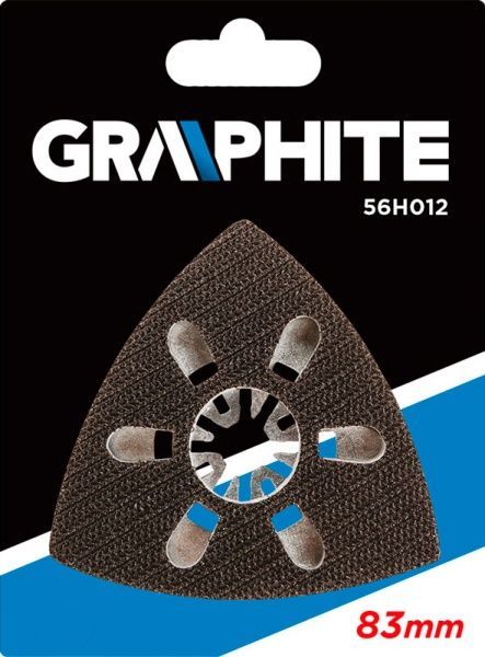 Насадка шлифовальная GRAPHITE на липучке 56H012