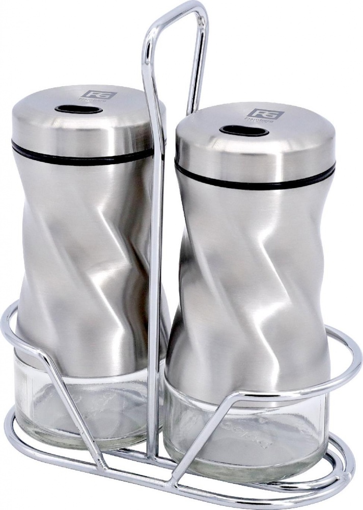 Набор для соли и перца Flamberg Premium на подставке Shadow 105 мл