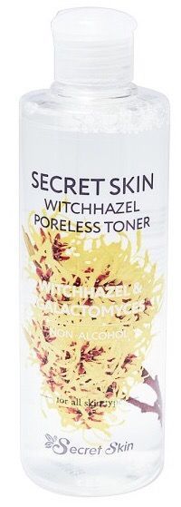 Тонер Secret Skin тонизирующий для лица с экстрактом гамамелиса 250 мл