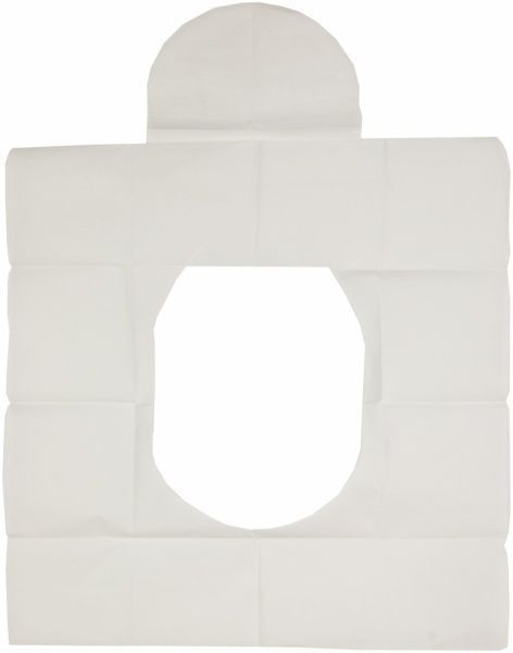 Накладки одноразові на сидіння унітаза одноразові накладки на унітаз TIBE одношаровий 7 шт.