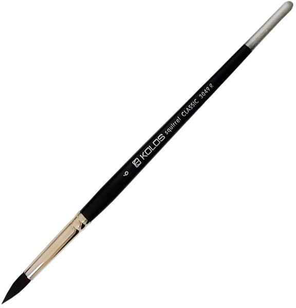 Кисточка Classic 3049R белка круглая №6 Kolos 