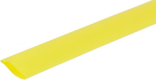 Трубка термоусаджувальна E.NEXT (e.termo.stand.20/10.yellow) жовта поліолефін