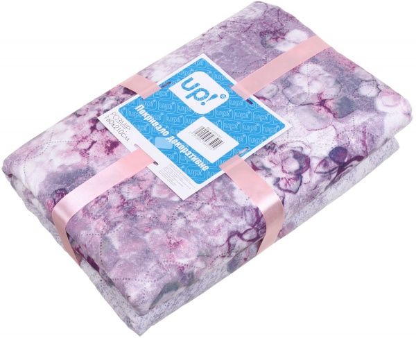 Покривало декоративне Бузок 160x210 см UP! (Underprice) фіолетовий 