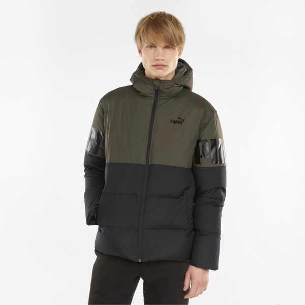 Пуховик Puma ESS + CB Down Jacket 58769244 р.2XL хаки
