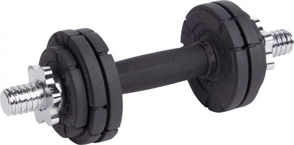 Набір гантелей Energetics PREMIUM 15KG CAST IRON SET (30MM) 427166-050 чорний