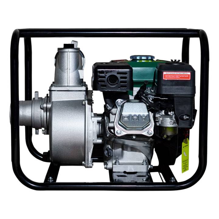 Мотопомпа бензинова Зеніт ЗМП-80 v2.0 3 дюйма 28м підйом 7м забір 196 см³