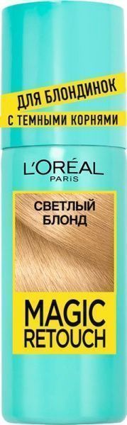 Спрей тонирующий Magic Retouch Magic Retouch для закрашивания отросших корней светлый блонд 75 мл