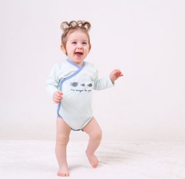 Боді дитяче Sasha р.74 м'ятний 4154/7 