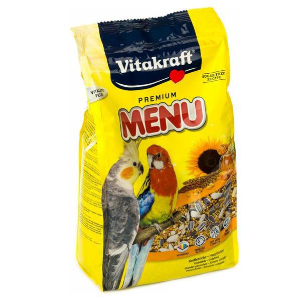 Корм Vitakraft Німфа меню 1 кг