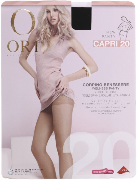 Колготки ORI Capri 20 Den Nero 3 черный