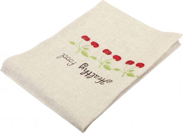 Рушник кухонний Хелсі фуд фрукти 45x65 см Галерея льону бежевий 