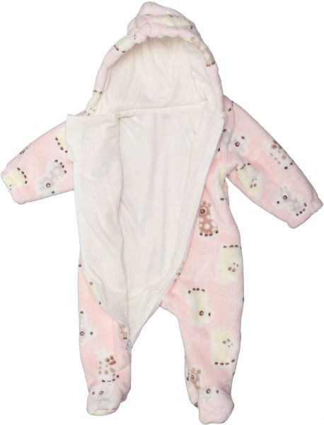 Комбінезон для дівчаток Фламінго 497-910 рожевий р.68 