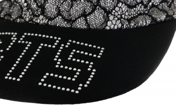 Кепка для девочек Pampona 21 L 15 р.54 черный 