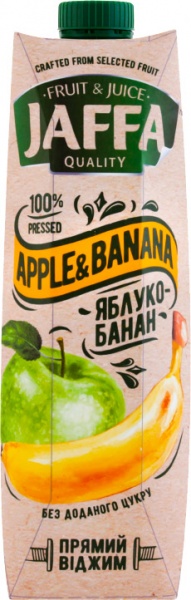Сок Jaffa Яблочно-банановый 0,95л 
