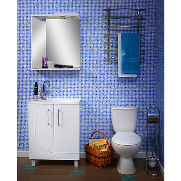 Тумба підлогова Сансервіс Грація 65 біла під умивальник Грація-65