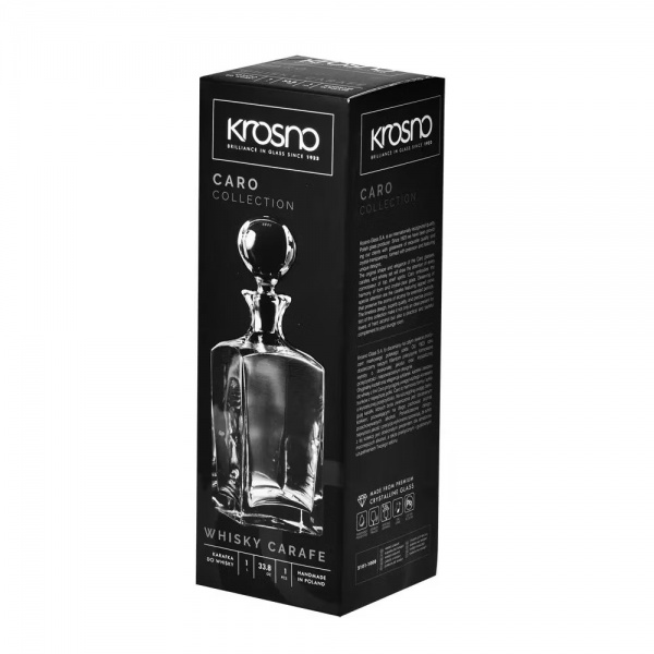 Графин для віскі CARO 1 л Krosno