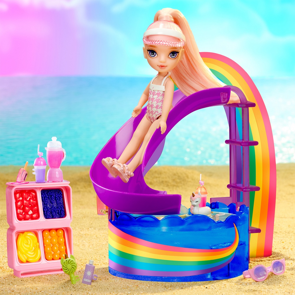 Набор с куклой MGA Entertainment Радужный праздник в бассейне 522249