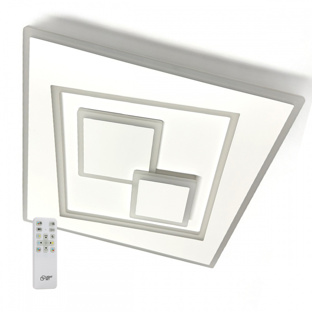 Світильник стельовий LIGHT SET YALYNA LED 3737 70 Вт білий 2800-6000 К