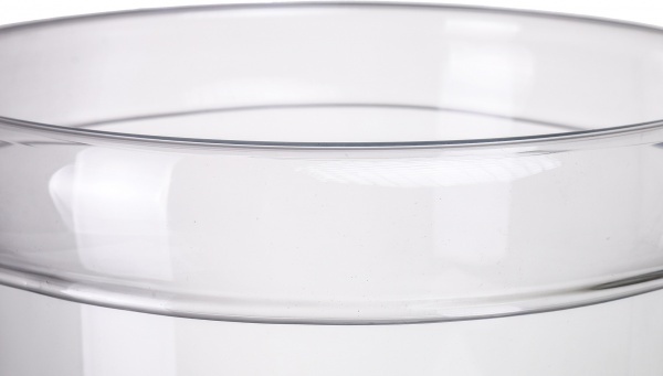 Ваза скляна Wrzesniak Glassworks на ніжці 59 см прозора 