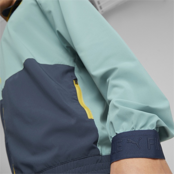 Вітрівка Puma M FIRST MILE WOVEN JACKET 52323116 р.S бірюзовий