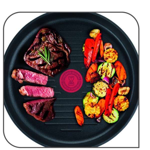 Сковорода-гриль Robusto 26 см E2494044 Tefal