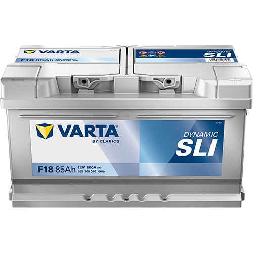 Аккумулятор автомобильный Varta Dynamic SLI F18 85Ah 800A 12V «+» справа (585200080)