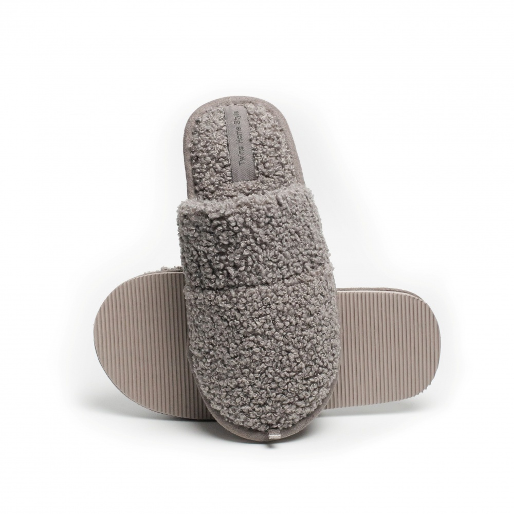 Тапочки детские Twins TEDDI р.36-37 серый 15069