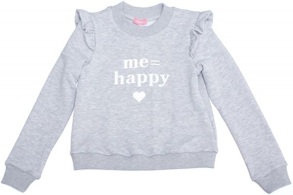 Реглан Sasha р.140 серый меланж 4579/2 