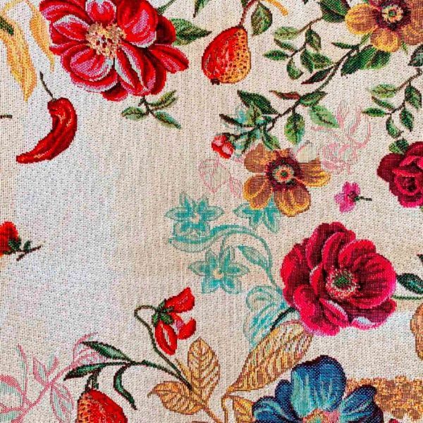 Дорожка (раннер) гобелен Цветочное поле 40x140 см Прованс 