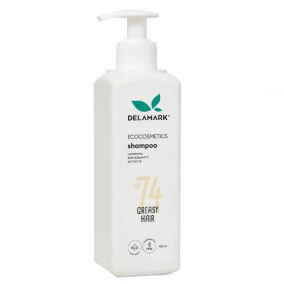 Шампунь DeLaMark для жирных волос 400 мл